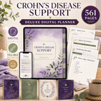Crohn's Disease Support Deluxe Digital Planner — listing image 06