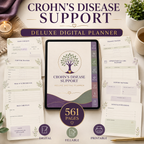 Crohn's Disease Support Deluxe Digital Planner — listing image 08