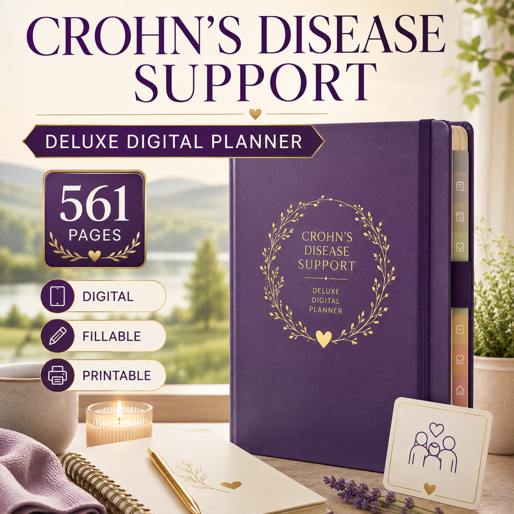 Crohn's Disease Support Deluxe Digital Planner — listing image 10