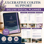 Ulcerative Colitis Support Deluxe Digital Planner — listing image 03