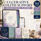 Ulcerative Colitis Support Deluxe Digital Planner — listing image 06