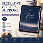 Ulcerative Colitis Support Deluxe Digital Planner — listing image 07