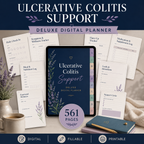 Ulcerative Colitis Support Deluxe Digital Planner — listing image 08