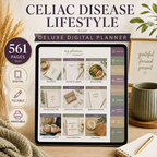 Celiac Disease Lifestyle Deluxe Digital Planner — listing image 02
