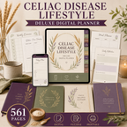 Celiac Disease Lifestyle Deluxe Digital Planner — listing image 06