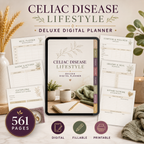 Celiac Disease Lifestyle Deluxe Digital Planner — listing image 08