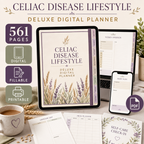 Celiac Disease Lifestyle Deluxe Digital Planner — listing image 09