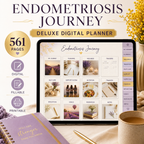 Endometriosis Journey Deluxe Digital Planner — listing image 02