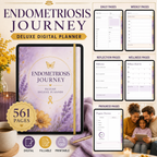 Endometriosis Journey Deluxe Digital Planner — listing image 03