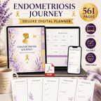 Endometriosis Journey Deluxe Digital Planner — listing image 09