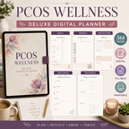 PCOS Wellness Deluxe Digital Planner — listing image 03