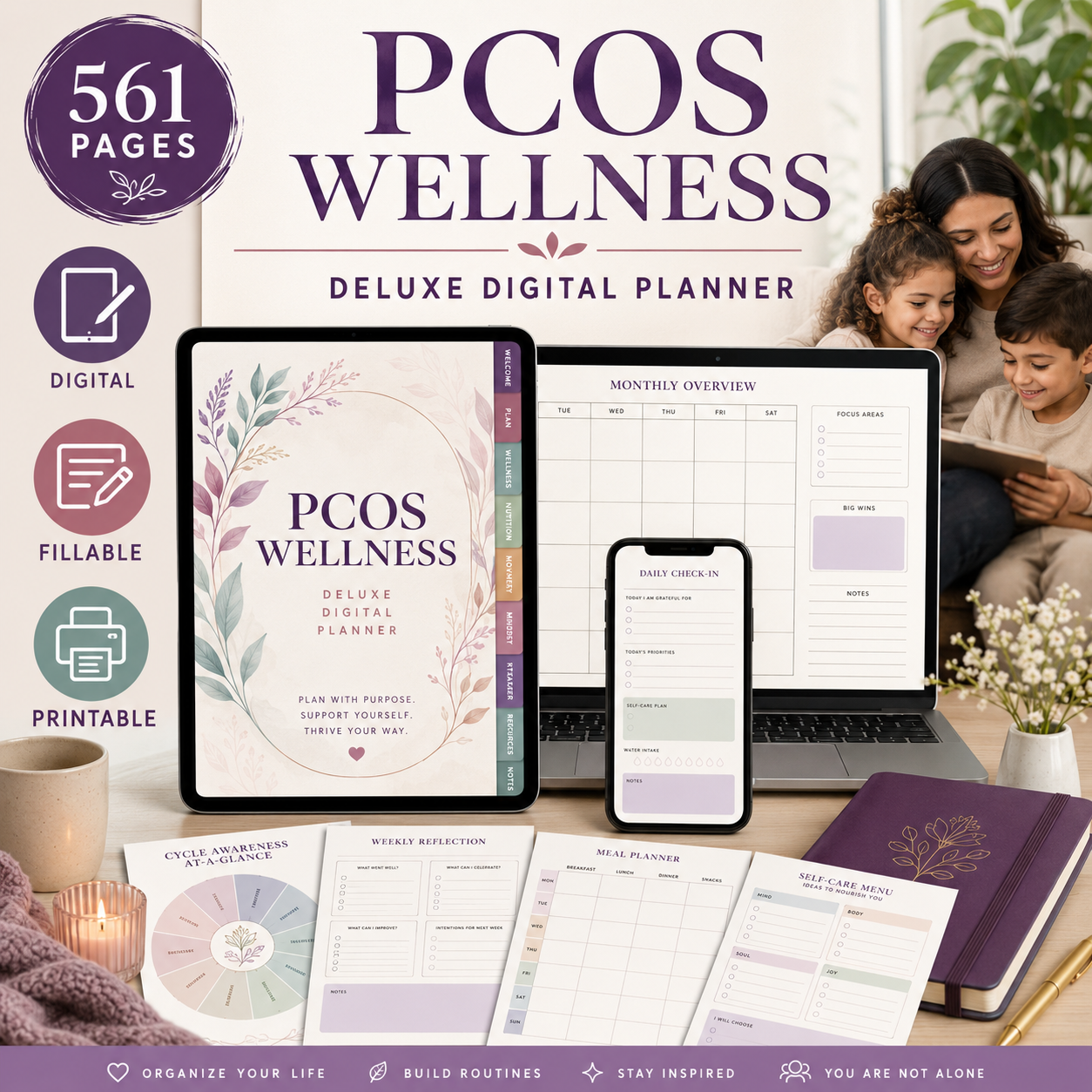 PCOS Wellness Deluxe Digital Planner — listing image 10