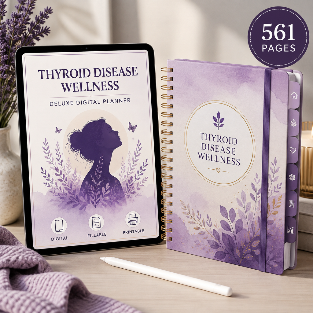 Thyroid Wellness Deluxe Digital Planner — listing image 01