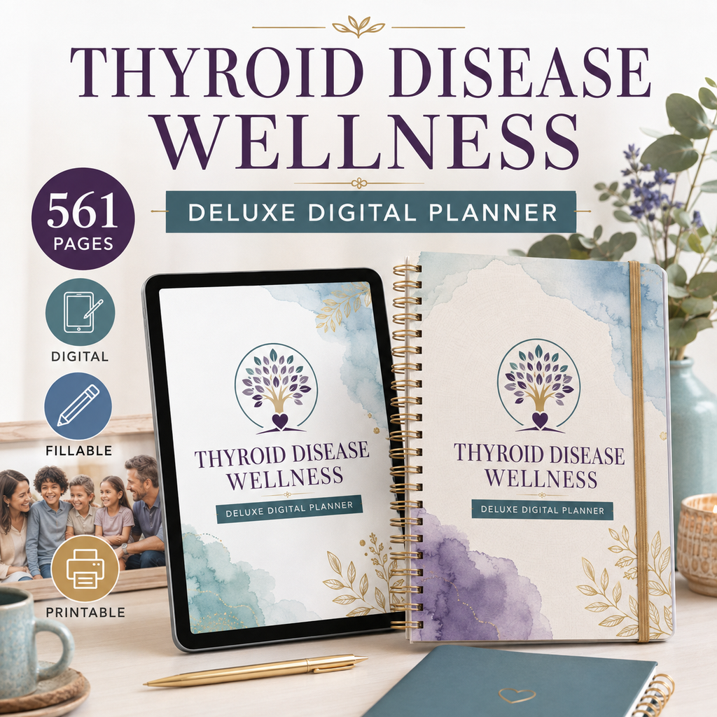 Thyroid Wellness Deluxe Digital Planner — listing image 02