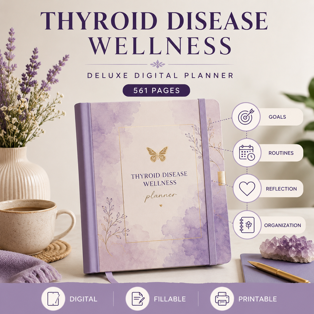 Thyroid Wellness Deluxe Digital Planner — listing image 05