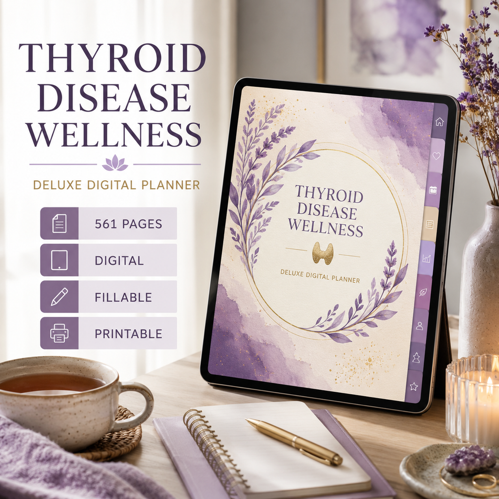 Thyroid Wellness Deluxe Digital Planner — listing image 10