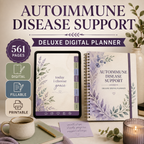 Autoimmune Disease Support Deluxe Digital Planner — listing image 02