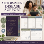 Autoimmune Disease Support Deluxe Digital Planner — listing image 05