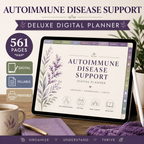 Autoimmune Disease Support Deluxe Digital Planner — listing image 07