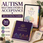Autism Self-Discovery and Acceptance Deluxe Planner — listing image 01