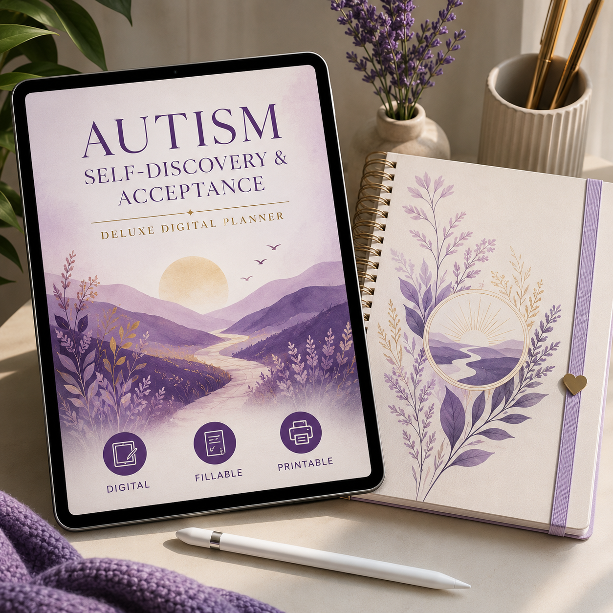 Autism Self-Discovery and Acceptance Deluxe Planner — listing image 02