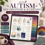 Autism Self-Discovery and Acceptance Deluxe Planner — listing image 03
