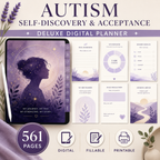 Autism Self-Discovery and Acceptance Deluxe Planner — listing image 04
