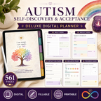 Autism Self-Discovery and Acceptance Deluxe Planner — listing image 05