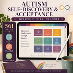 Autism Self-Discovery and Acceptance Deluxe Planner — listing image 06