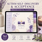 Autism Self-Discovery and Acceptance Deluxe Planner — listing image 07