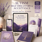 Autism Self-Discovery and Acceptance Deluxe Planner — listing image 10