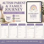 Autism Parent and Family Journey Deluxe Planner — listing image 04