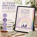 Autism Parent and Family Journey Deluxe Planner — listing image 07