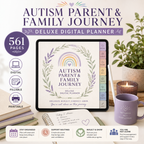 Autism Parent and Family Journey Deluxe Planner — listing image 10