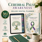 Cerebral Palsy Awareness and Advocacy Deluxe Planner — listing image 01