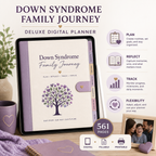 Down Syndrome Family Journey Deluxe Digital Planner — listing image 07