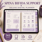 Spina Bifida Support Deluxe Digital Planner — listing image 04