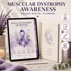 Muscular Dystrophy Awareness and Support Deluxe Planner — listing image 01