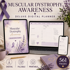 Muscular Dystrophy Awareness and Support Deluxe Planner — listing image 09
