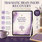 Traumatic Brain Injury Recovery Support Deluxe Planner — listing image 03