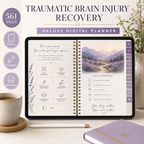 Traumatic Brain Injury Recovery Support Deluxe Planner — listing image 04