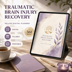 Traumatic Brain Injury Recovery Support Deluxe Planner — listing image 05