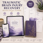 Traumatic Brain Injury Recovery Support Deluxe Planner — listing image 06