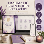 Traumatic Brain Injury Recovery Support Deluxe Planner — listing image 09