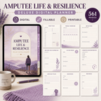 Amputee Life and Resilience Deluxe Digital Planner — listing image 02