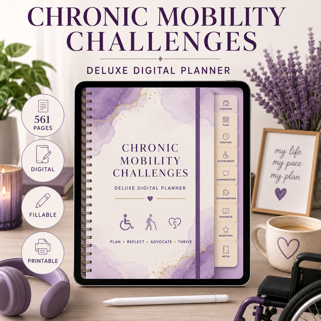 Chronic Mobility Challenges Deluxe Digital Planner — listing image 10