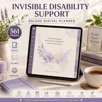 Invisible Disability Support Deluxe Digital Planner — listing image 05