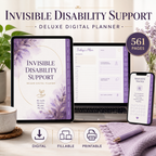 Invisible Disability Support Deluxe Digital Planner — listing image 09