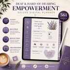 Deaf and Hard-of-Hearing Empowerment Deluxe Planner — listing image 03