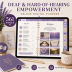 Deaf and Hard-of-Hearing Empowerment Deluxe Planner — listing image 04